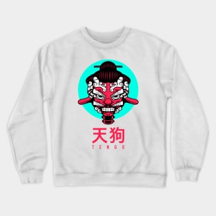 Tengu mask Crewneck Sweatshirt